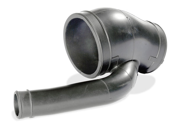 Rubber molded articles from special production